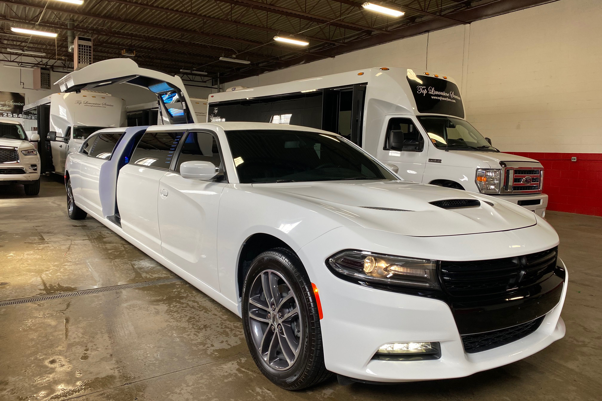 Dodge Charger limo service Flint