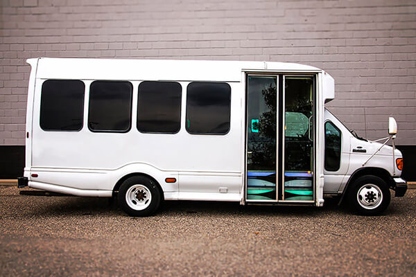 limo bus interior