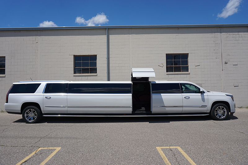 cadillac escalade limousine