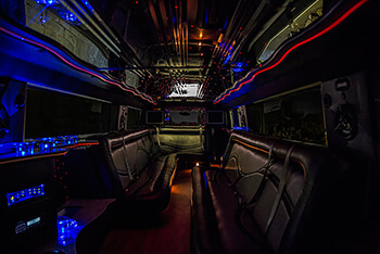 hummer limo with stereo systems