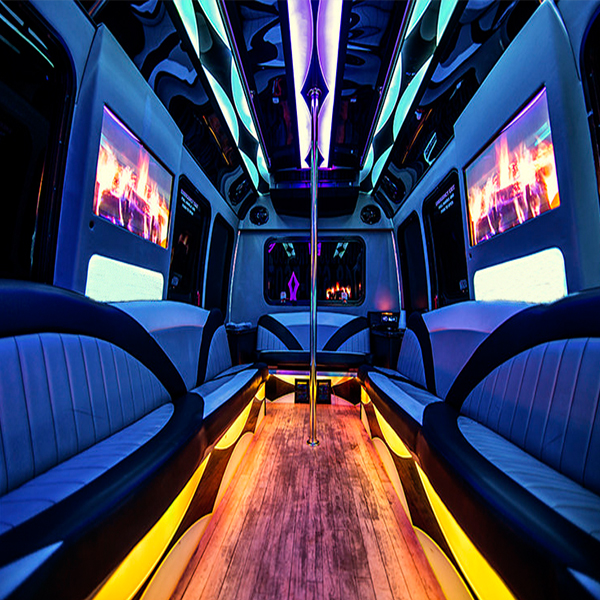 party bus interior